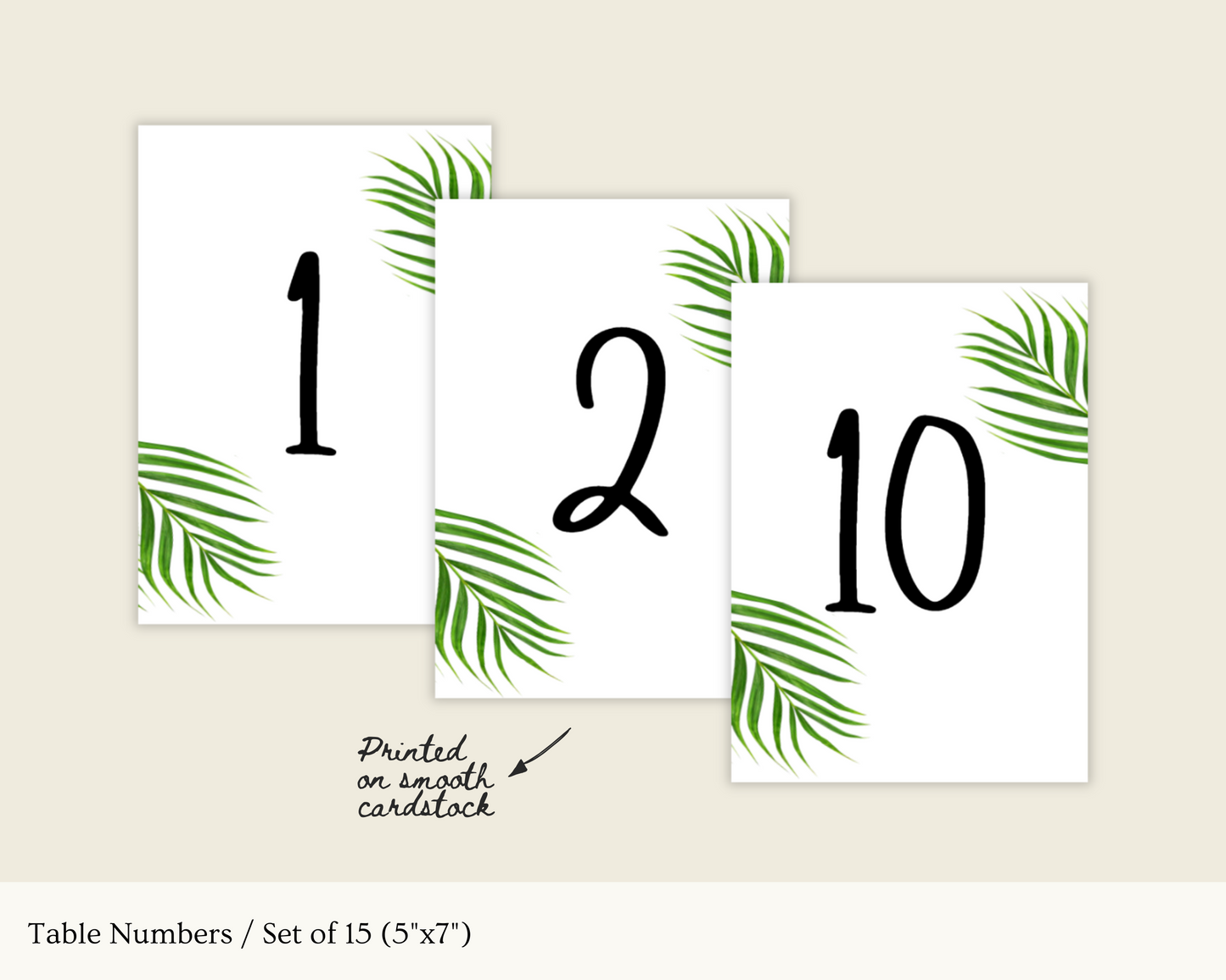 Paradise Palm Wedding Bundle