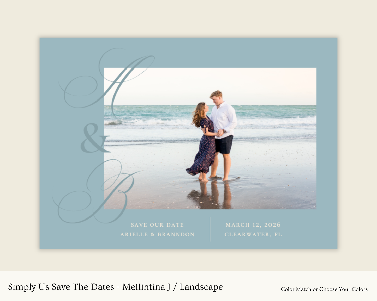 Simply Us Save The Dates - Mellintina