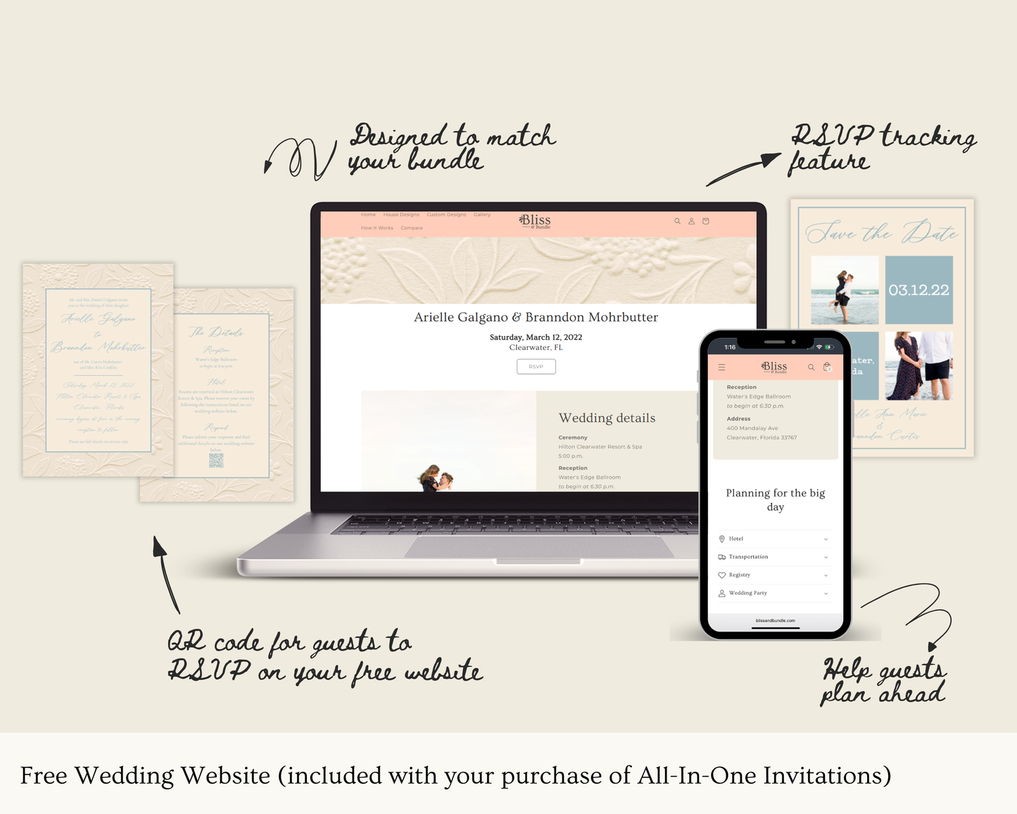 Beach Butter Wedding Bundle