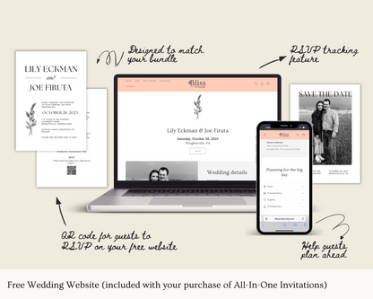 Fleur Noire Wedding Bundle