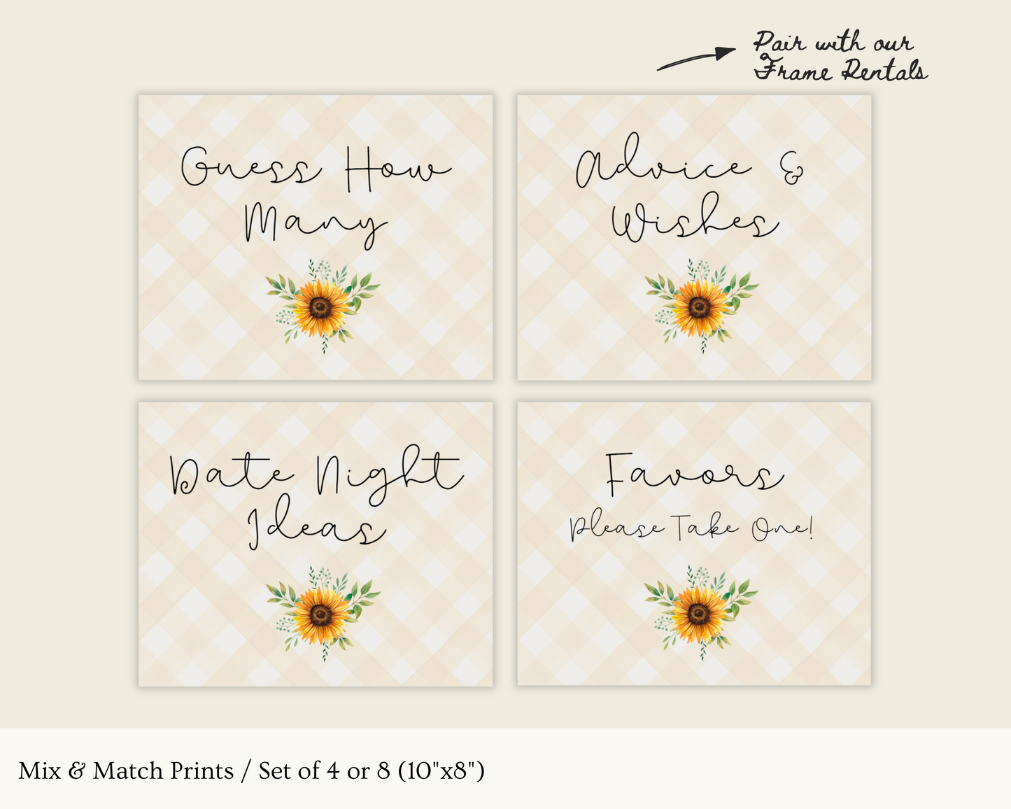 Fresh Off The Market Bridal Shower Bundle