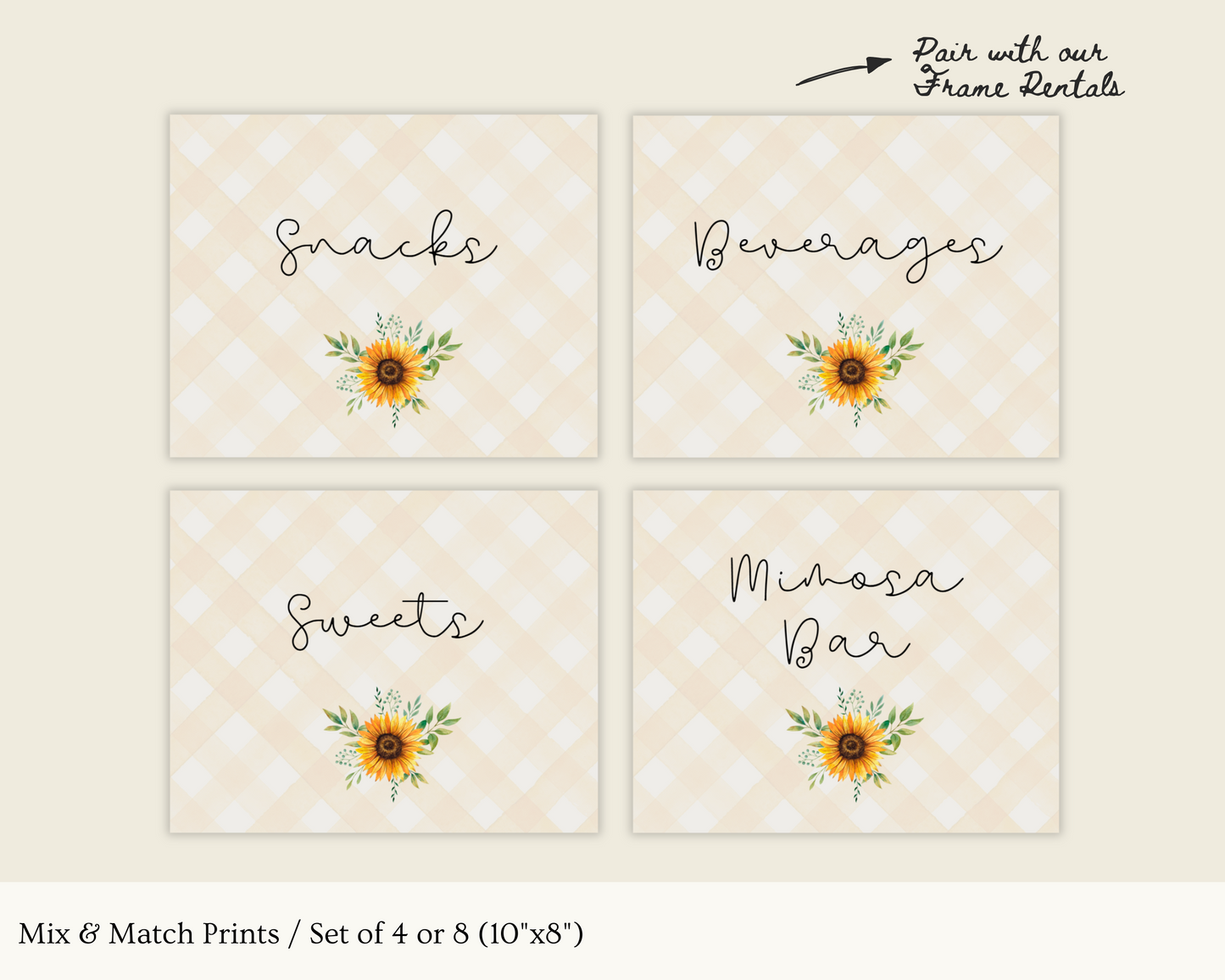 Fresh Off The Market Bridal Shower Bundle