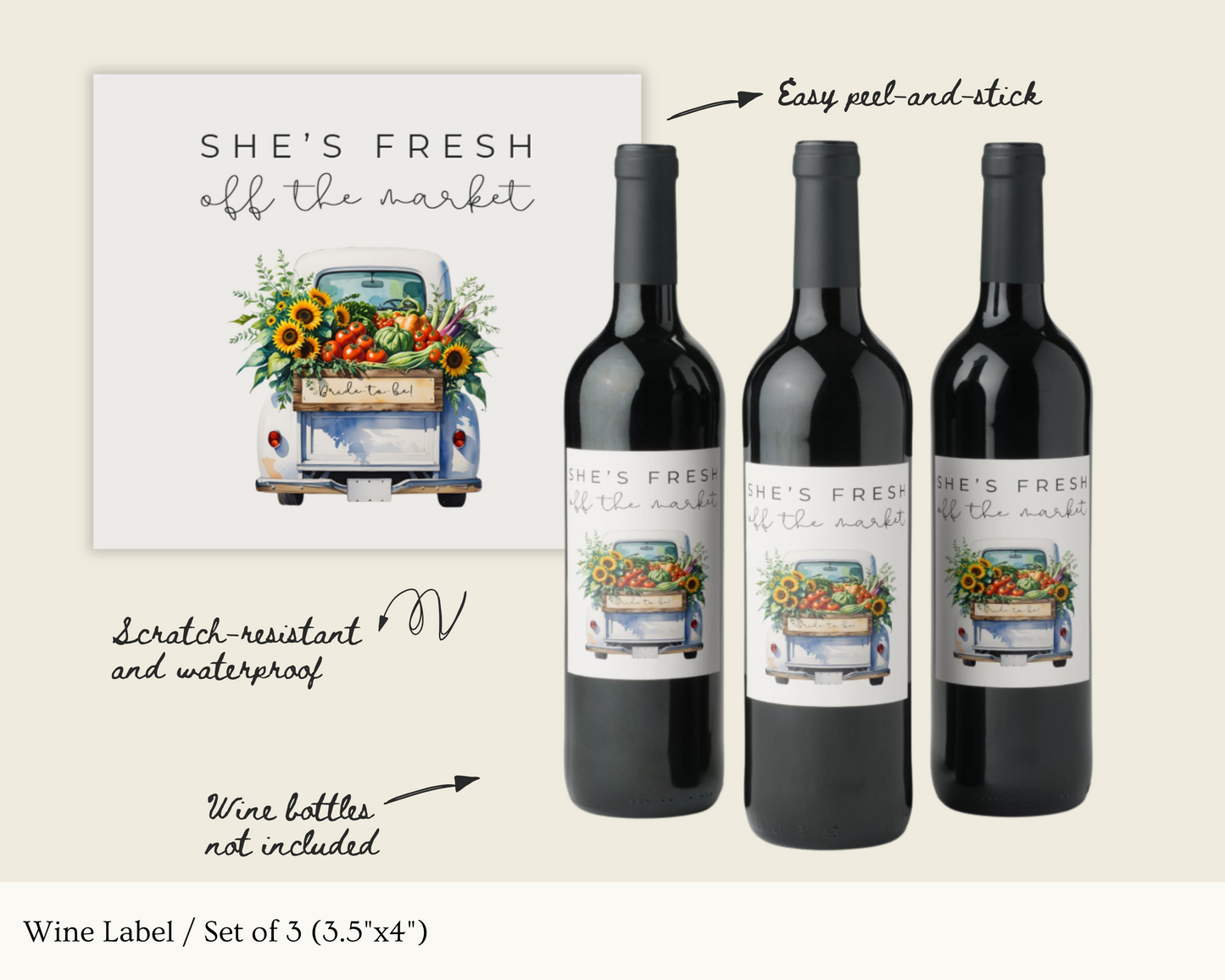 Fresh Off The Market Bridal Shower Bundle