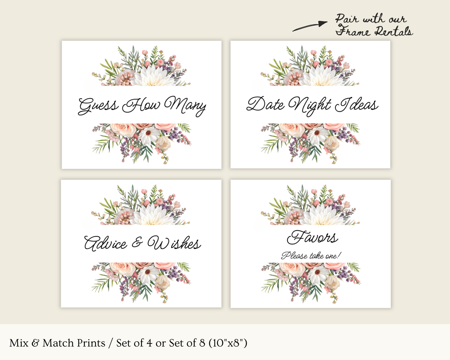 Love In Bloom Bridal Shower Bundle