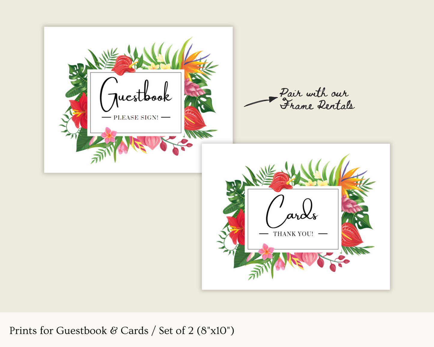 Paradise Palm Wedding Bundle