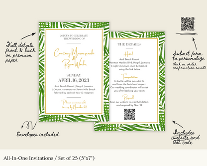 Paradise Palm Wedding Bundle
