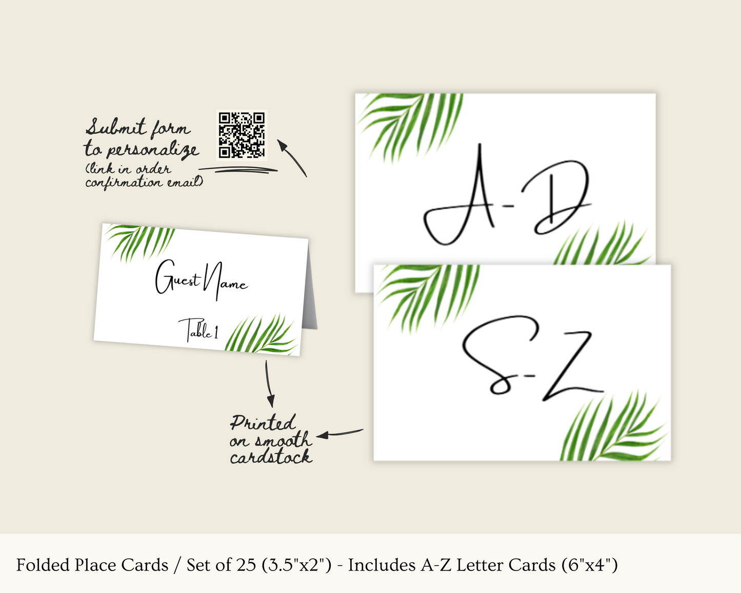 Paradise Palm Wedding Bundle