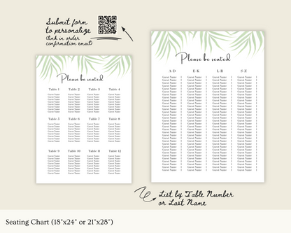 Paradise Palm Wedding Bundle