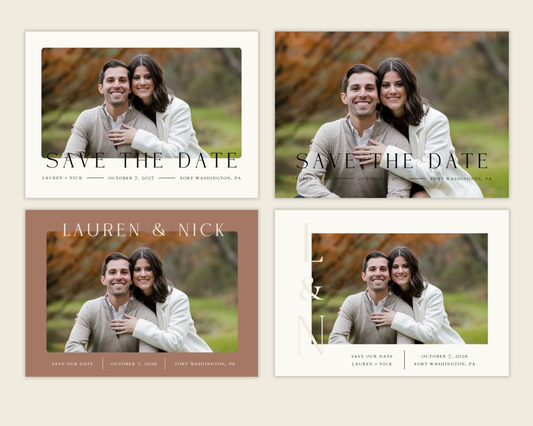 Simply Us Save The Dates - Advera