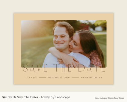 Simply Us Save The Dates - Lovely