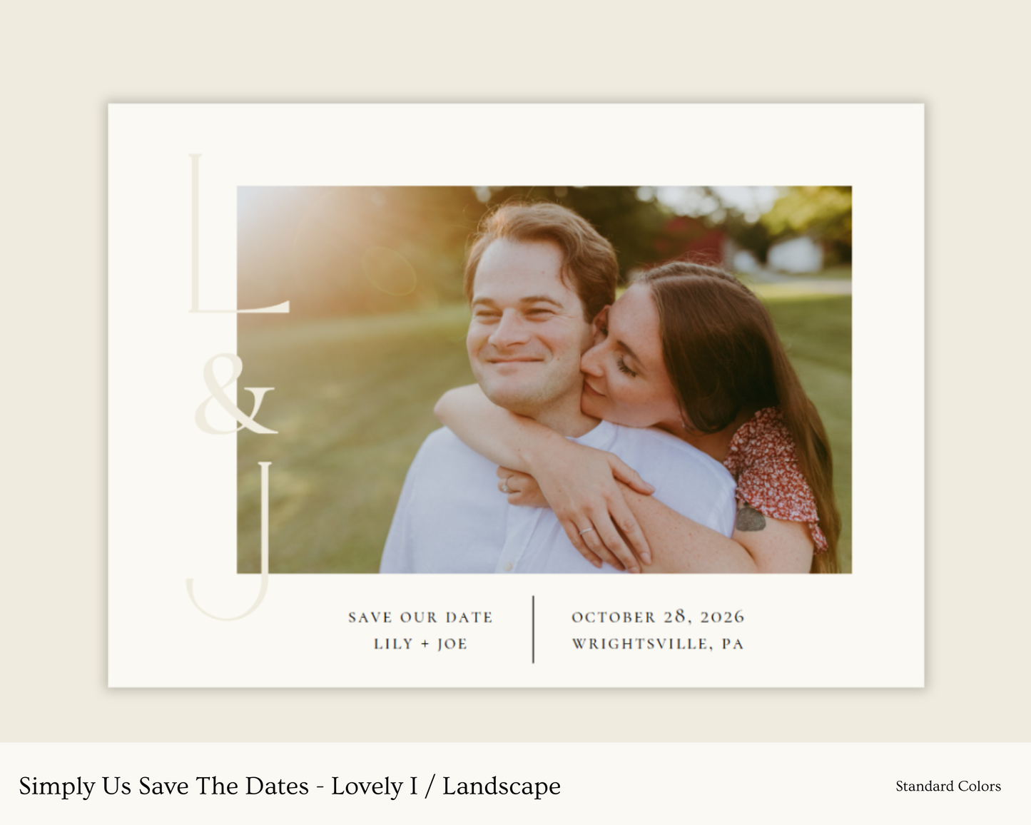 Simply Us Save The Dates - Lovely