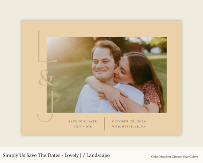 Simply Us Save The Dates - Lovely