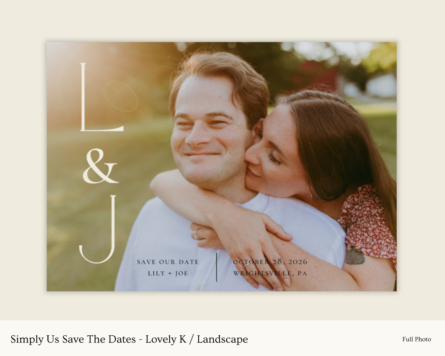 Simply Us Save The Dates - Lovely