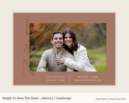 Simply Us Save The Dates - Advera