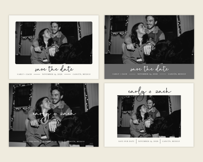 Simply Us Save The Dates - Gratitude