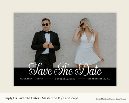 Simply Us Save The Dates - Masterline