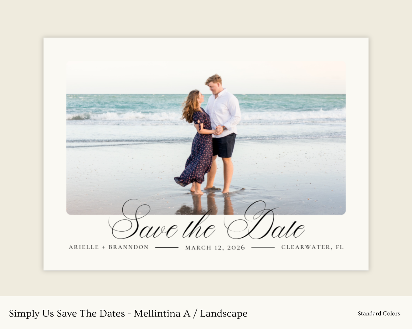 Simply Us Save The Dates - Mellintina
