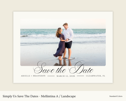 Simply Us Save The Dates - Mellintina