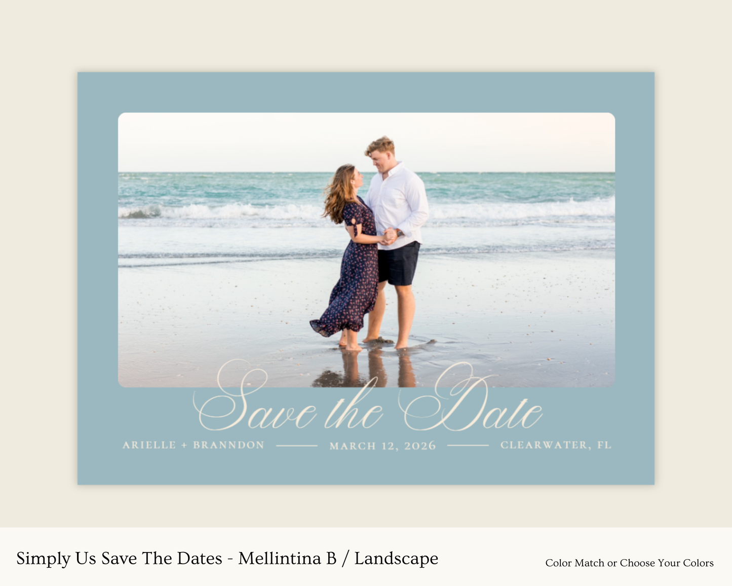 Simply Us Save The Dates - Mellintina