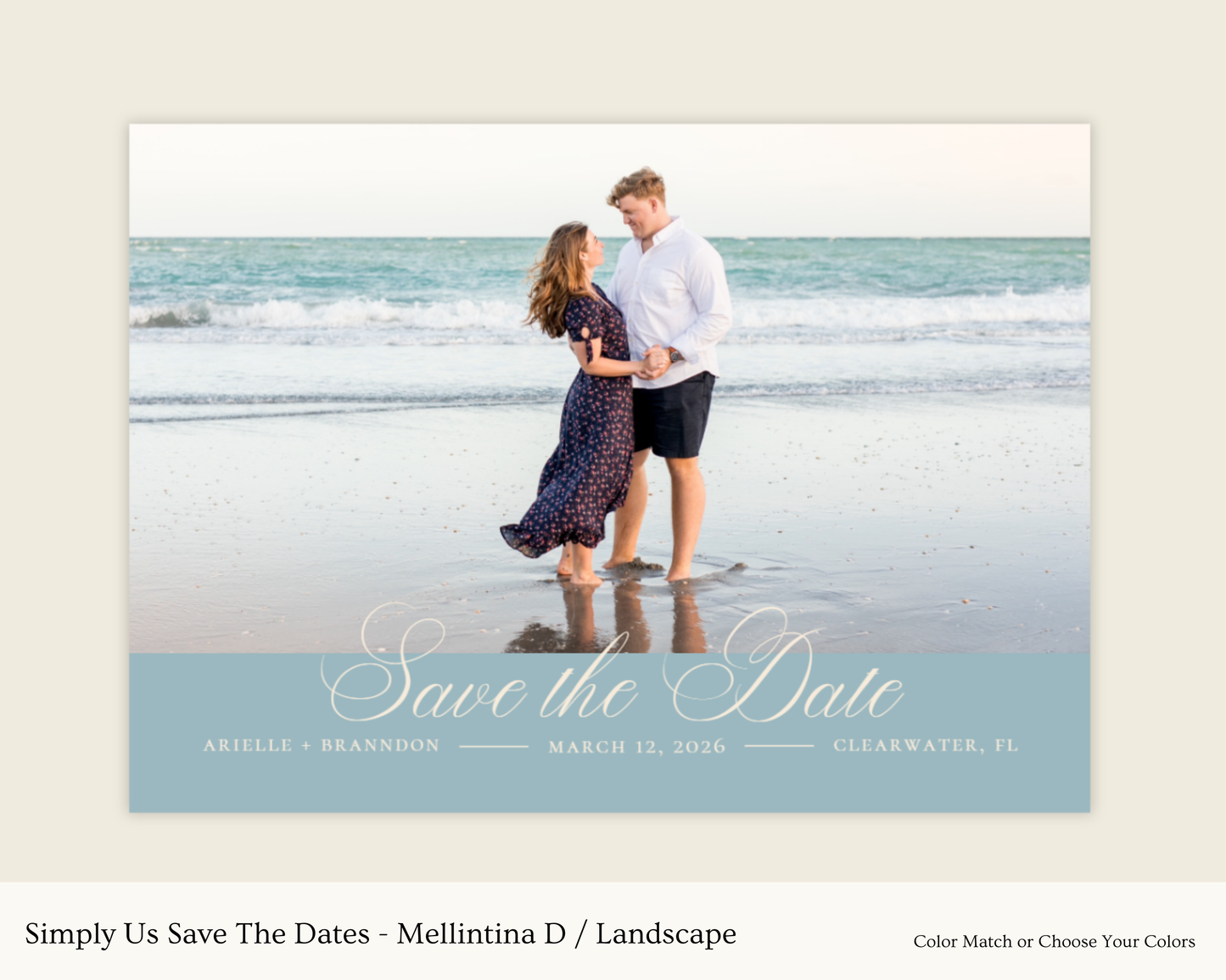 Simply Us Save The Dates - Mellintina