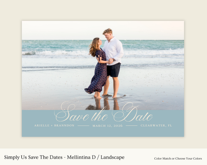 Simply Us Save The Dates - Mellintina