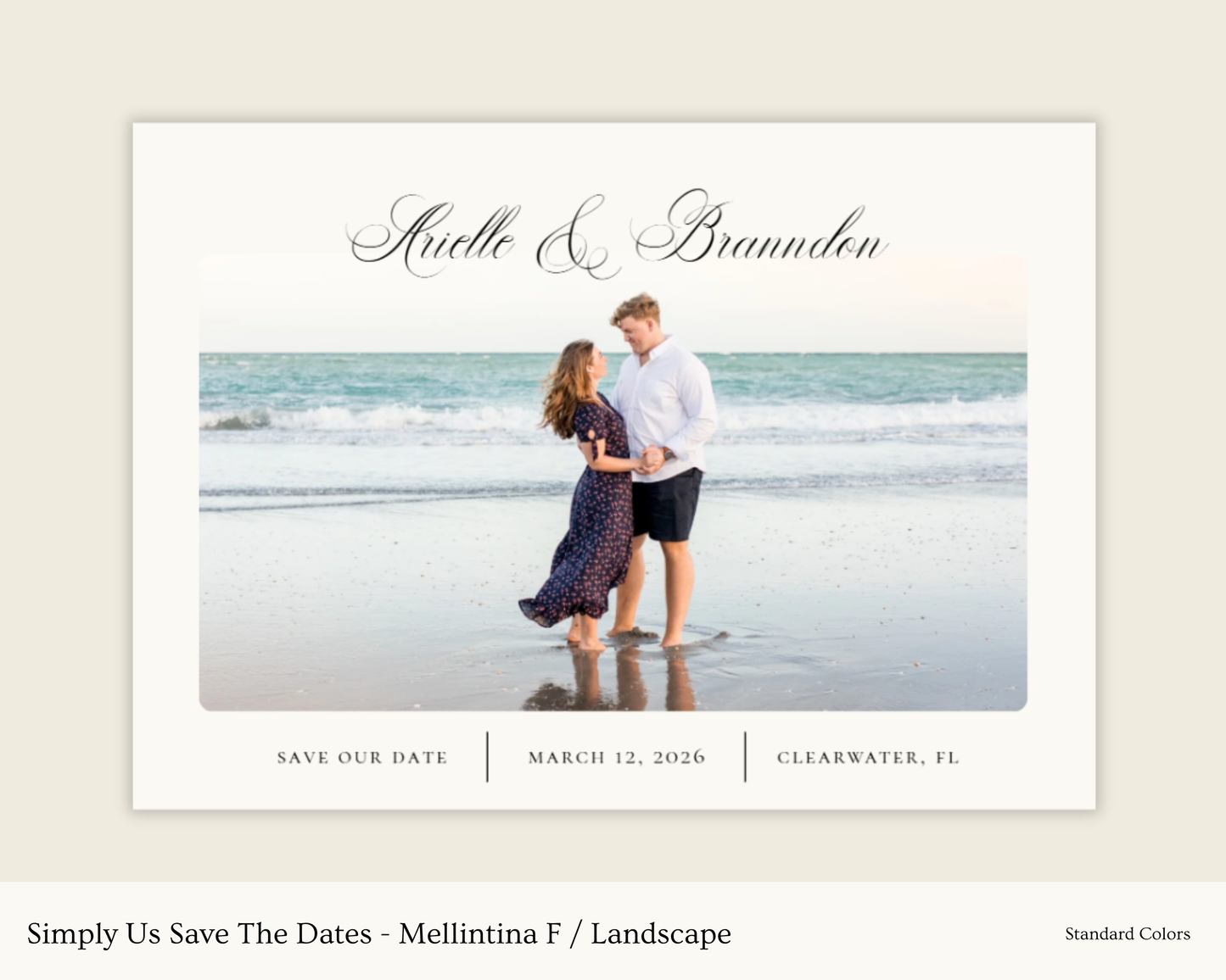 Simply Us Save The Dates - Mellintina
