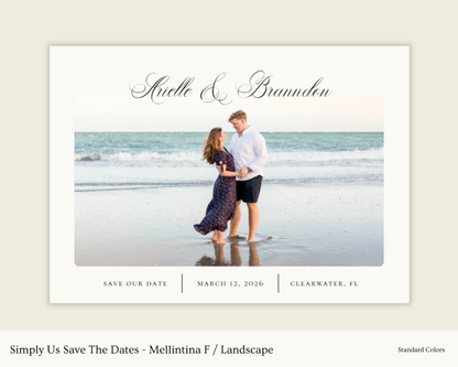 Simply Us Save The Dates - Mellintina