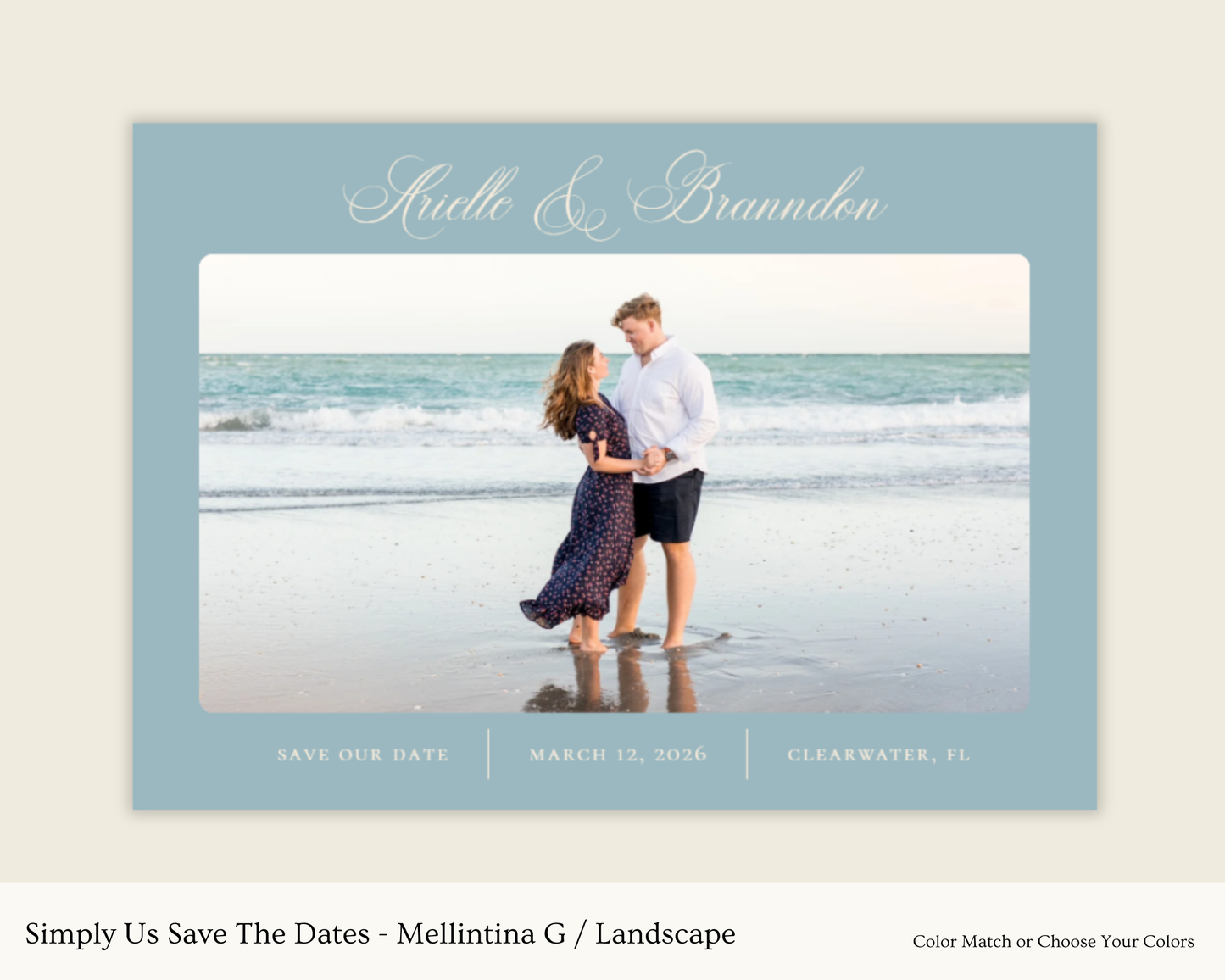 Simply Us Save The Dates - Mellintina