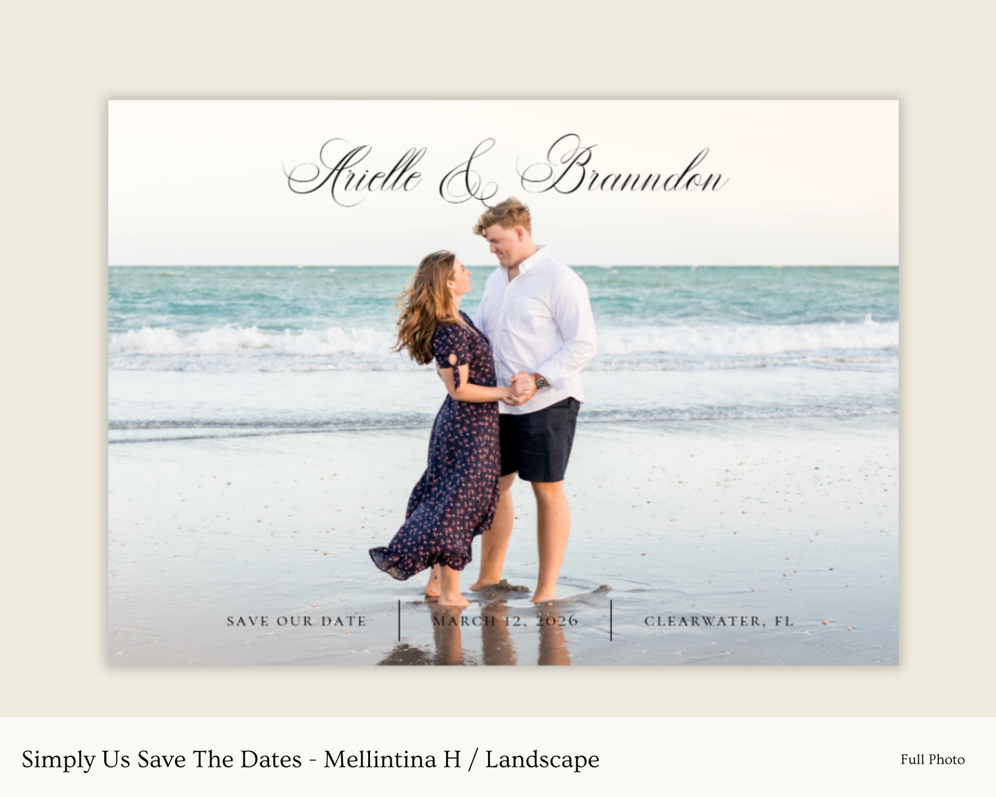 Simply Us Save The Dates - Mellintina
