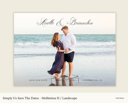 Simply Us Save The Dates - Mellintina