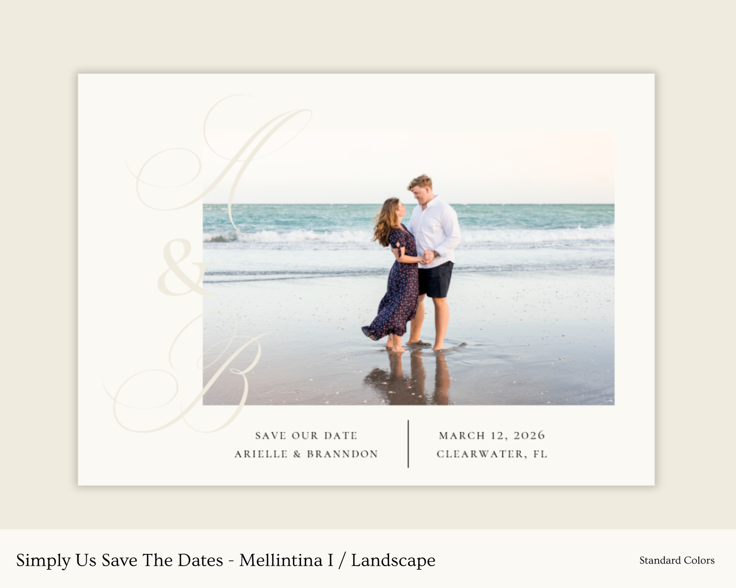 Simply Us Save The Dates - Mellintina