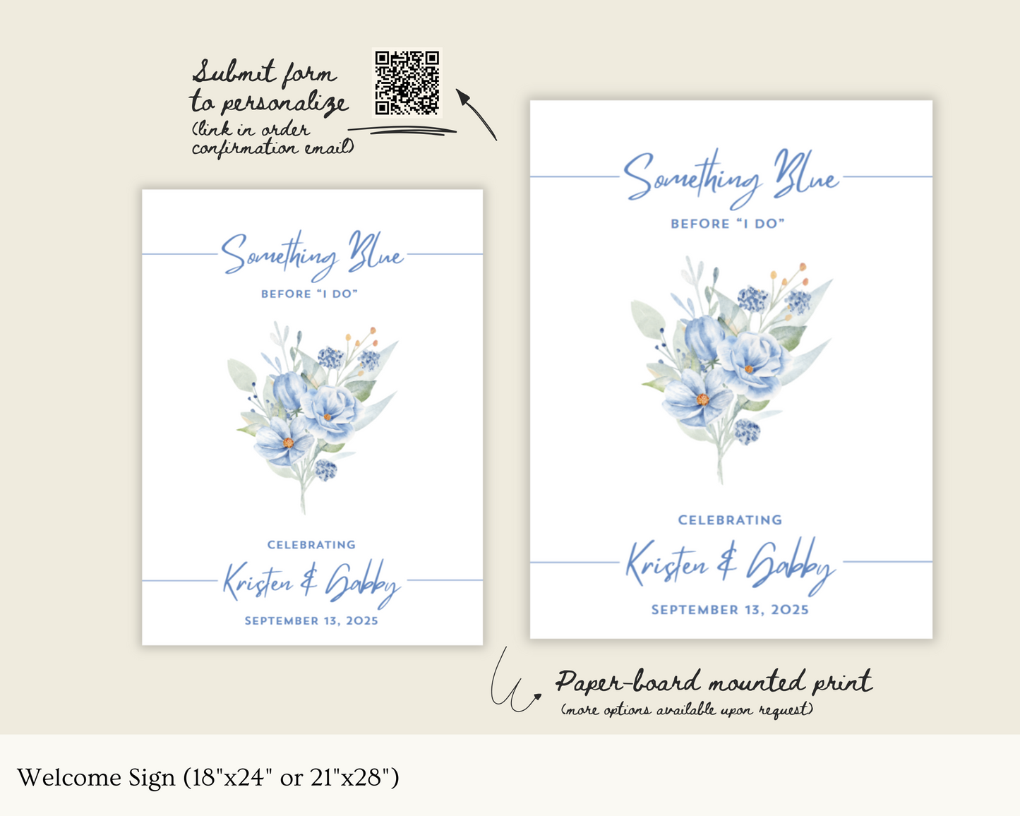 Something Blue Bridal Shower Bundle