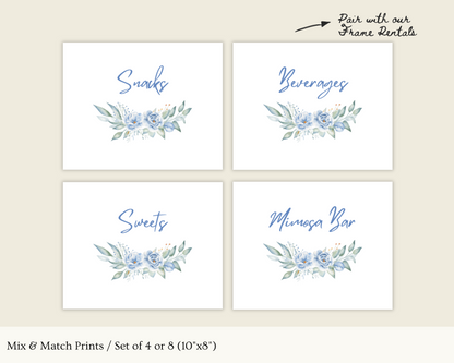 Something Blue Bridal Shower Bundle