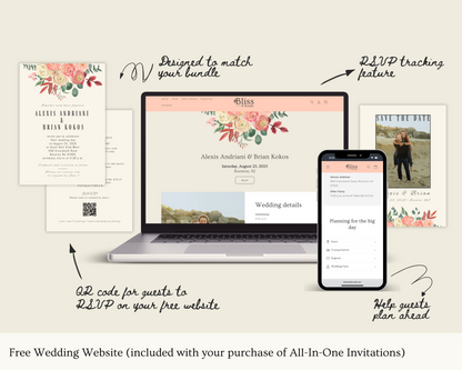 Summer Rose Wedding Bundle